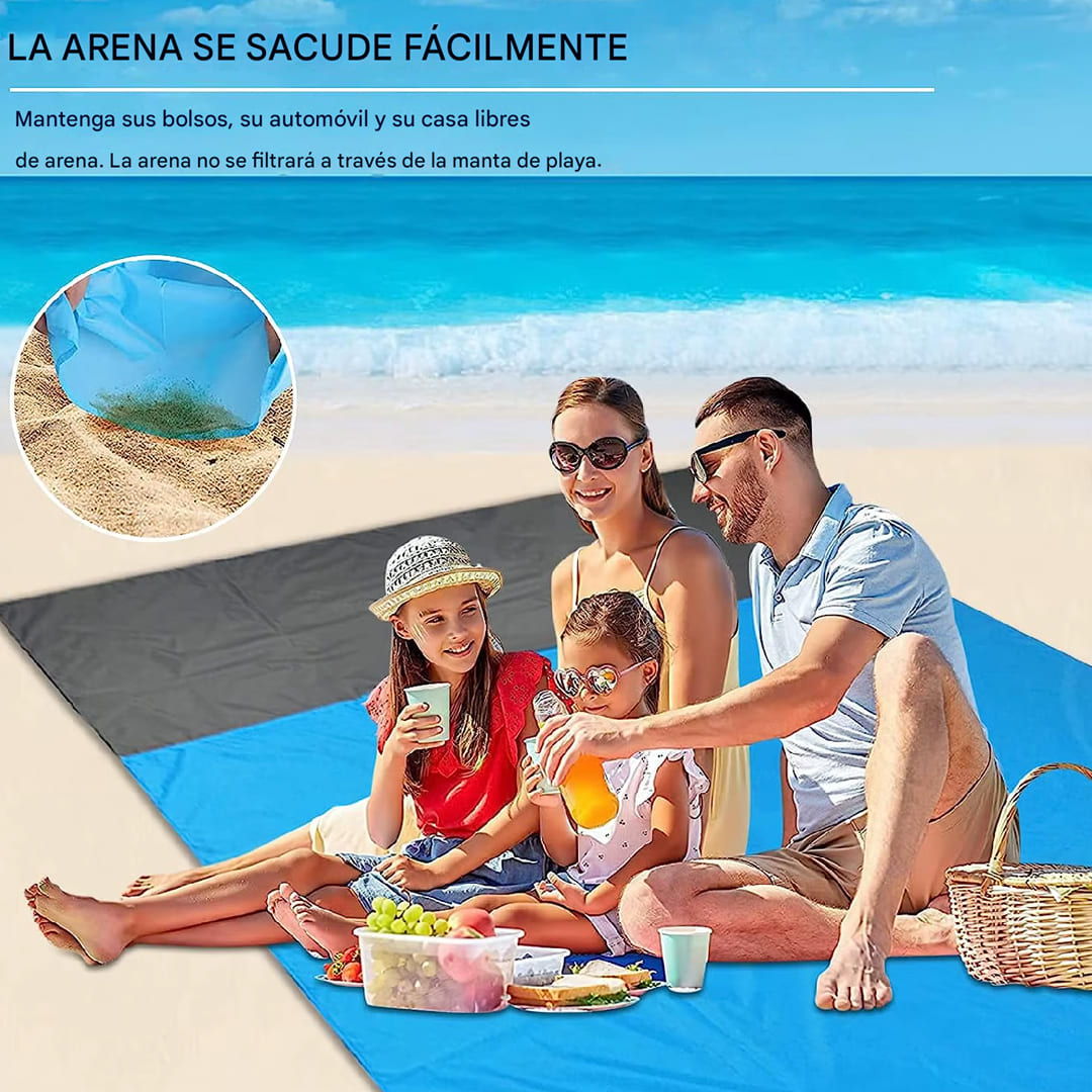 ALFOMBRA ANTI ARENA PARA LA PLAYA - NOSAND PAD™
