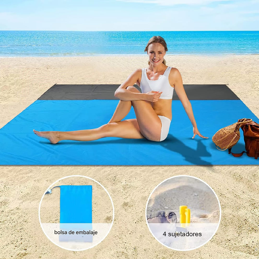 ALFOMBRA ANTI ARENA PARA LA PLAYA - NOSAND PAD™