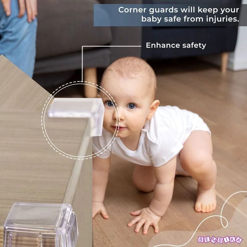 ESQUINEROS PARA MUEBLES PROTECCIÓN DE BEBES BABY BUMPERS™