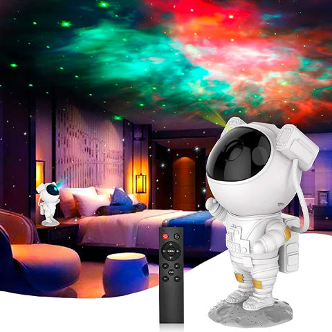 Astronauta Proyector De Nebulosas y Universos