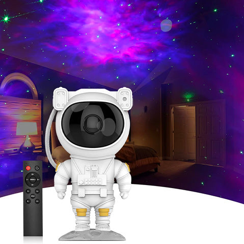 Astronauta Proyector De Nebulosas y Universos