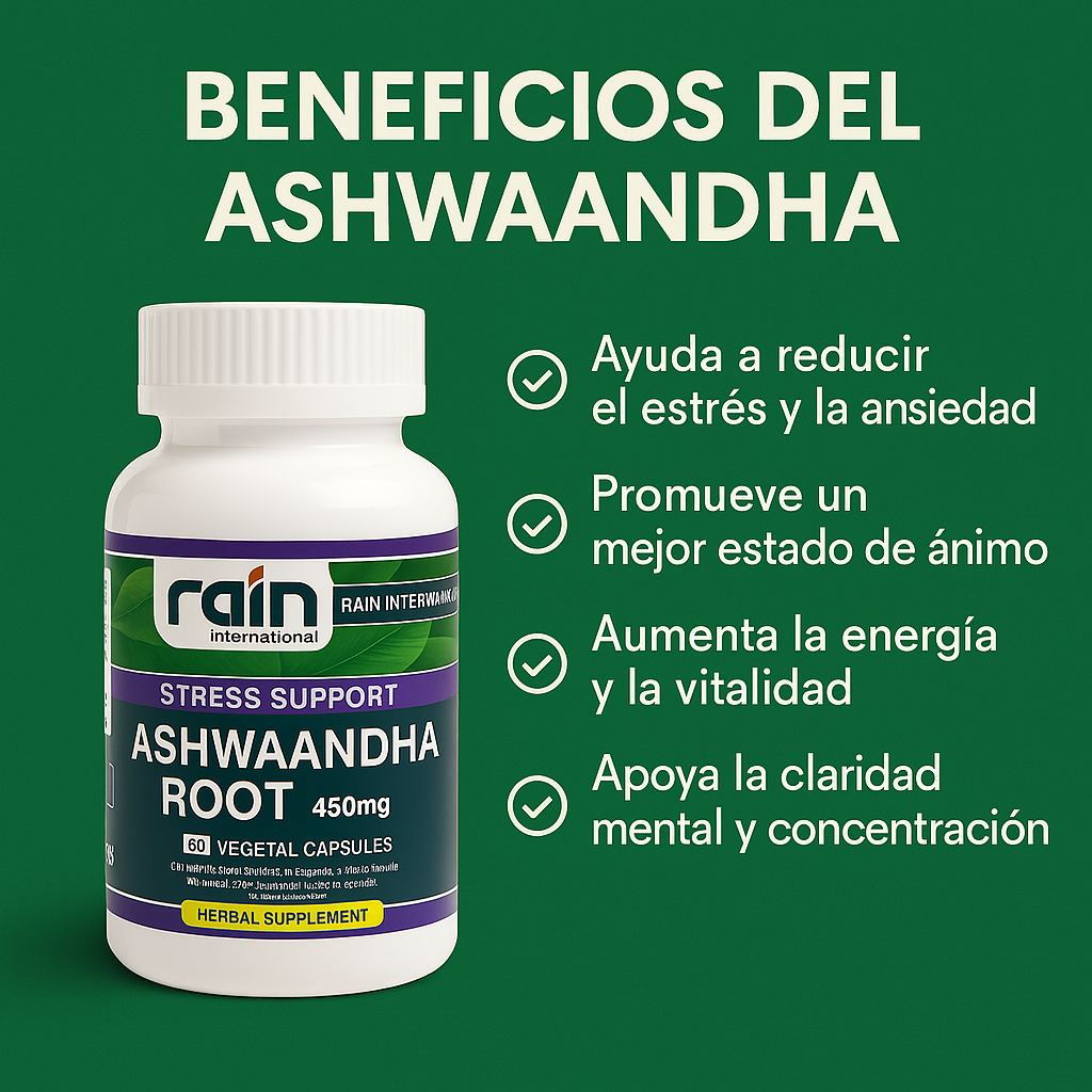 Futurebiotics - Relájate sin esfuerzo 🌿 Capsulas de ashwagandha