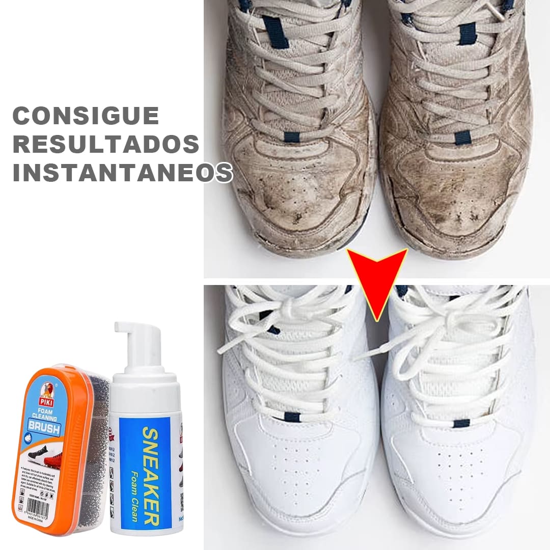 ESPUMA LIMPIADORA PARA ZAPATOS - WHITE FOAM™