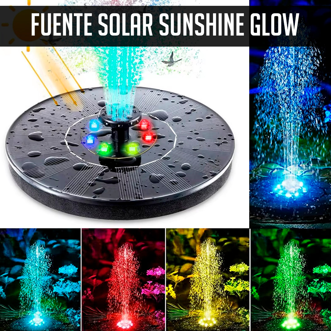 FUENTE DE AGUA SOLAR - SUNSHINE GLOW™