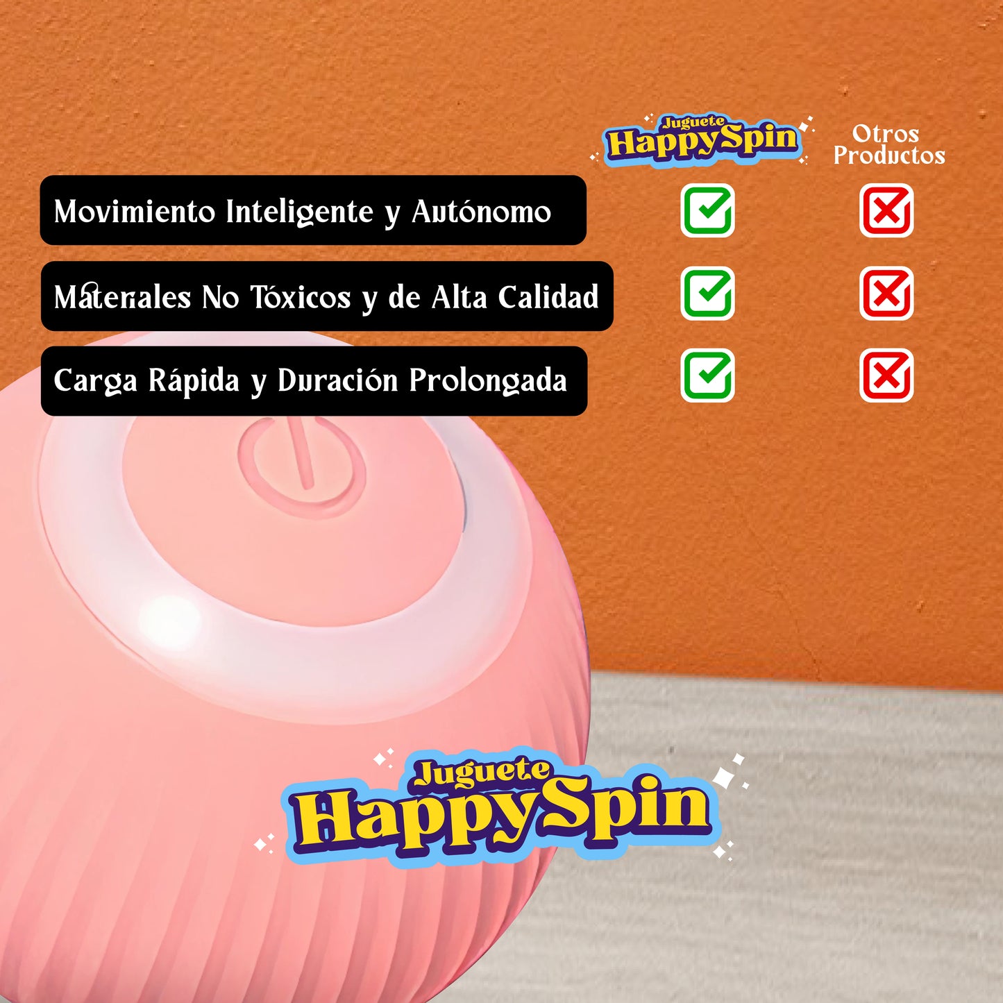 HappySpin - Juguete Inteligente para Mascotas