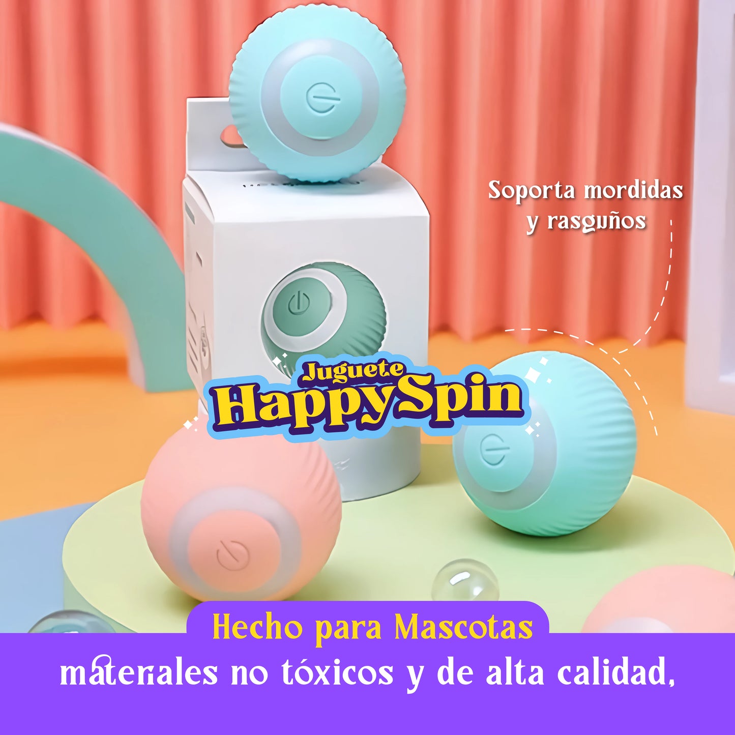 HappySpin - Juguete Inteligente para Mascotas