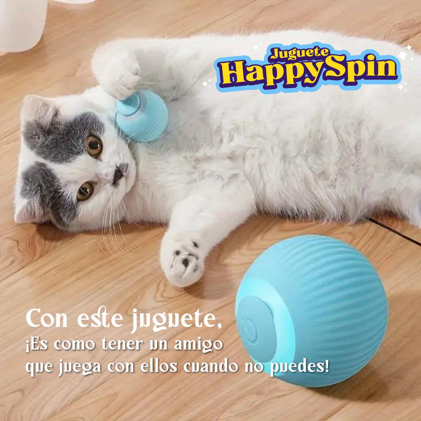 HappySpin - Juguete Inteligente para Mascotas