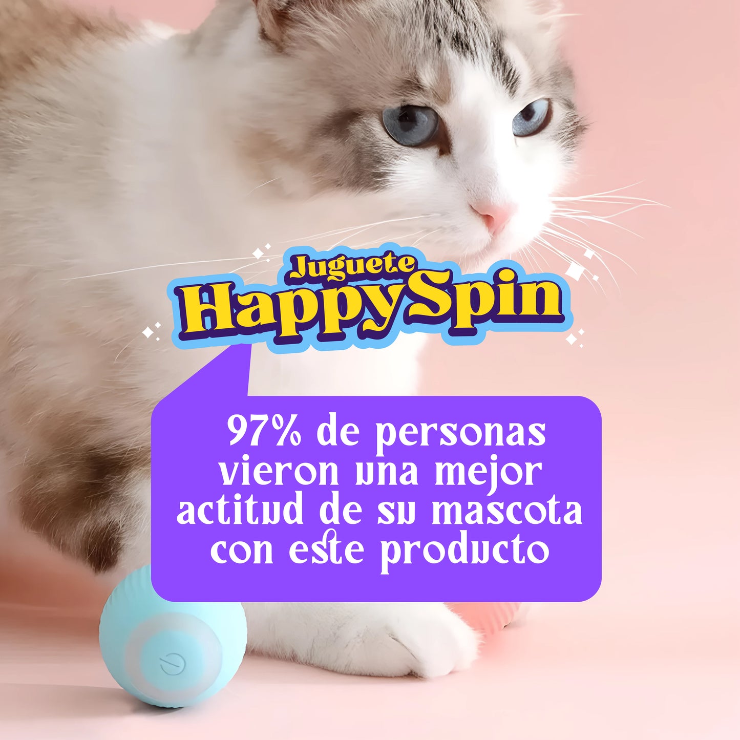 HappySpin - Juguete Inteligente para Mascotas