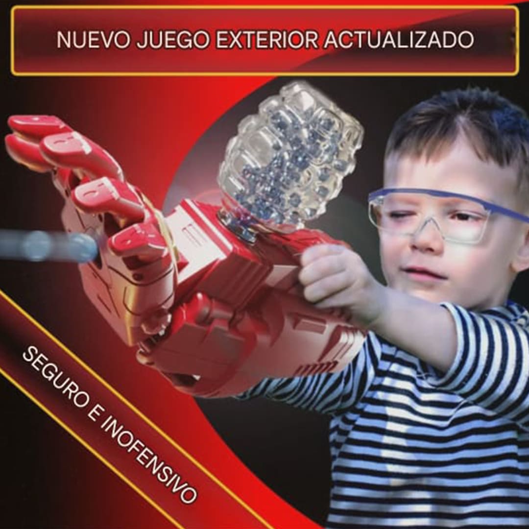 IRON MAN GEL BLASTER™ (MANO ROBÓTICA)