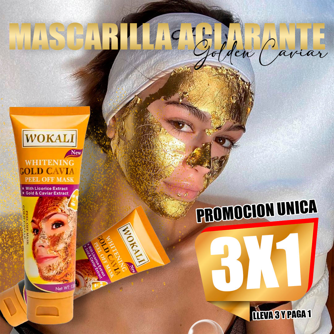 3x1 MASCARILLA DE ORO ANTI -EDAD WOKALI™