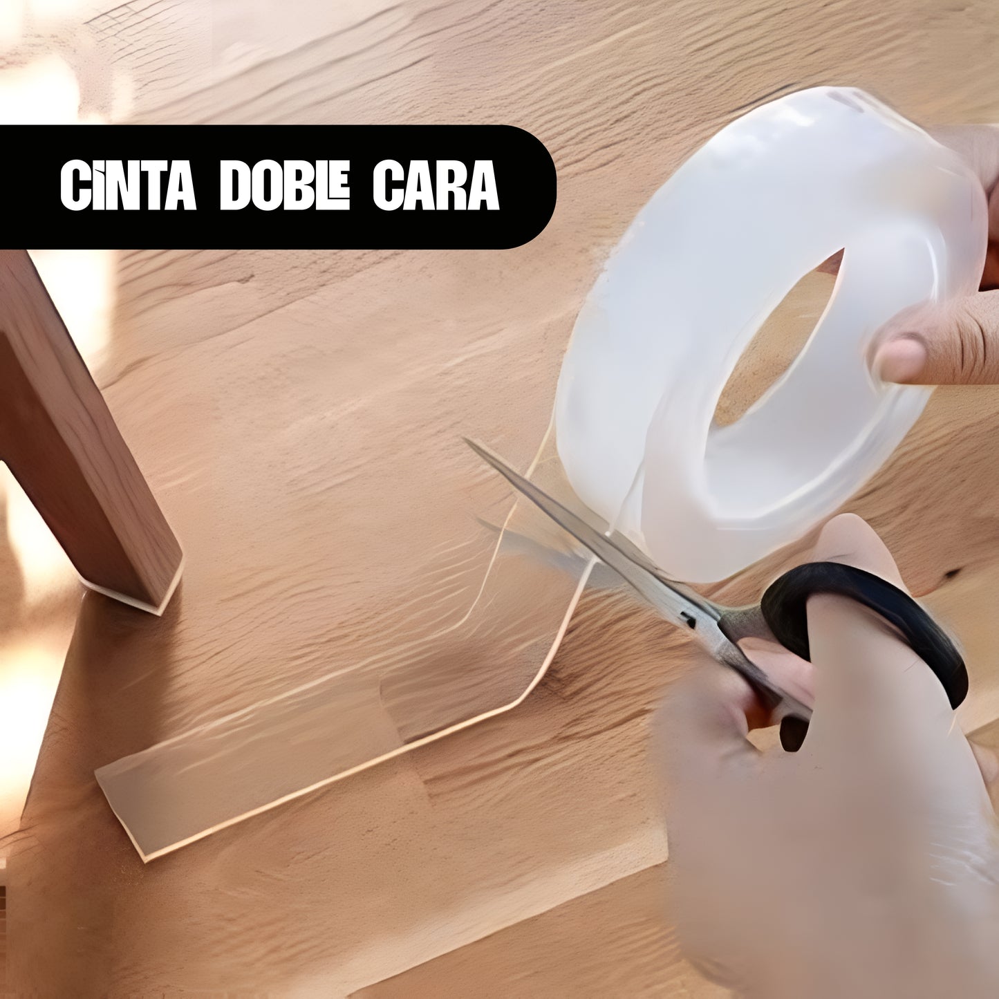 Nano Tape™ - Cinta Doble Cara Ultra Resistente y Reutilizable