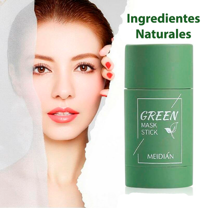 NO MÁS PUNTOS NEGROS: Máscara Té Verde Natural