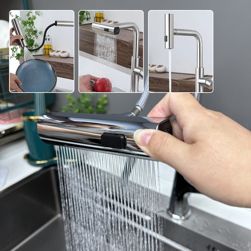 Nuevo grifo eficiencia hídrica multichorro para cocina - EcoWater™