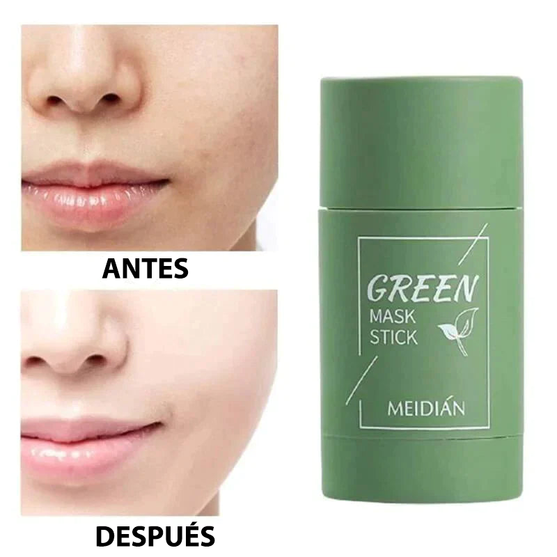 NO MÁS PUNTOS NEGROS: Máscara Té Verde Natural