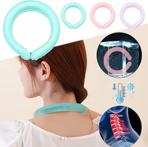 Collar con refrigeración para cuello