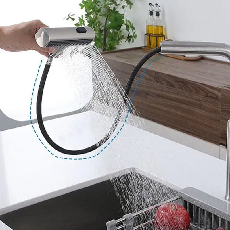 Nuevo grifo eficiencia hídrica multichorro para cocina - EcoWater™