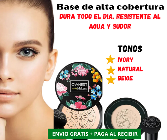 Base Correctora Premium Niva™ + Brocha de Regalo (Gratis) 🎁