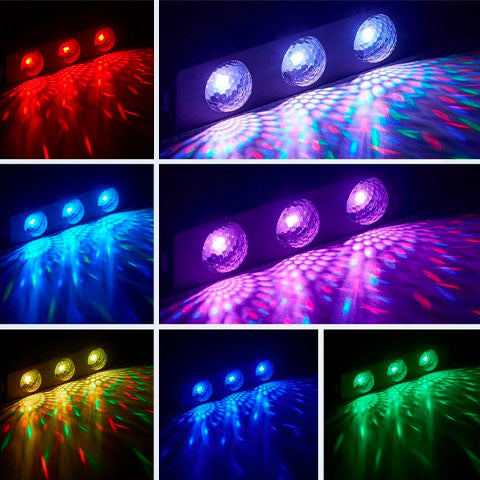 Luz Led Para Interior De Autos Con Función Sencible Al Sonido