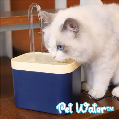 Fuente filtradora de agua para mascota - Pet Water™