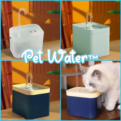 Fuente filtradora de agua para mascota - Pet Water™