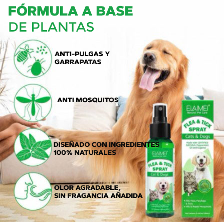 ANTI-PULGAS PARA MASCOTAS - Wag-Away™