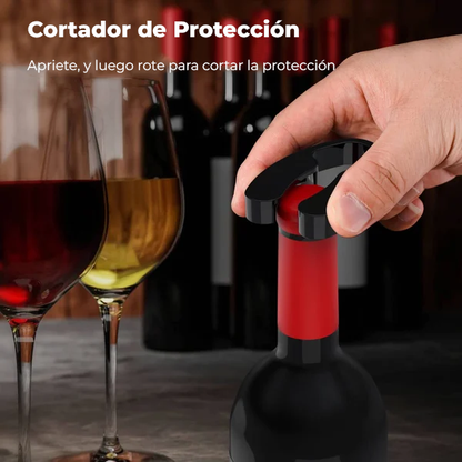 Juego de abridor de vino electrico WineLux™