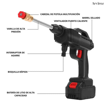 Pistola Lavadora Portátil (Últra Potente)