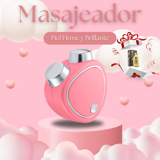 Masajeador Microcorriente + Serum 24k Gold - Rejuvenece con una Piel Reluciente