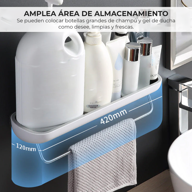 Rack de almacenamiento autoadhesivo multifuncional - FullEasy™