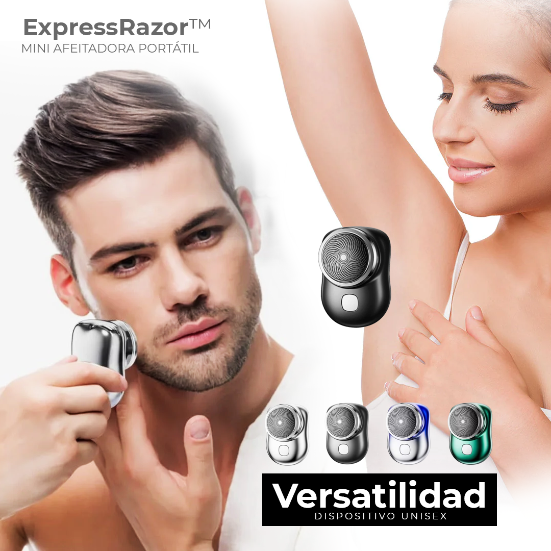 MINI AFEITADORA PORTÁTIL EXPRESSRAZOR™ ⭐⭐⭐⭐⭐