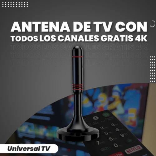 ANTENA HDTV 4K / +11 mil canales